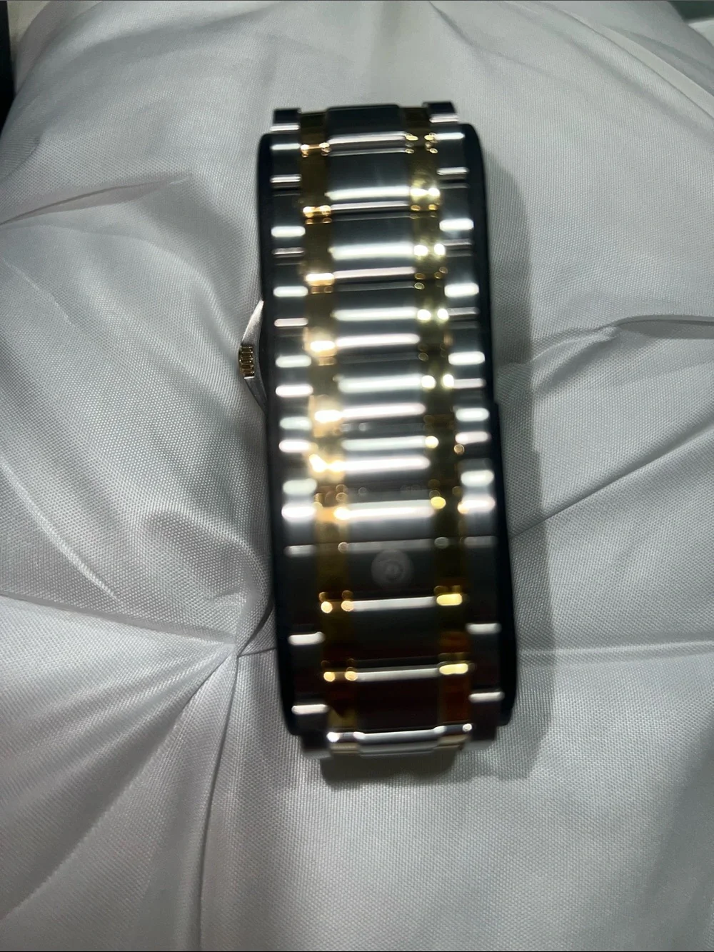 Movado Classic Museum Two-Tone Watch Black Dial Men's - Like New!